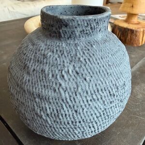 Pottery Barn Slate Bud Vase